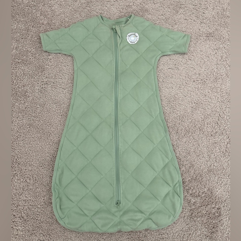 Dreamland Baby dream weighted transition swaddle - sage green 6-9 months